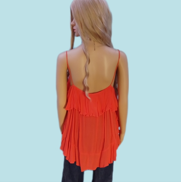 NEW!Free people M ruffles cami tank top - Picture 6 of 9